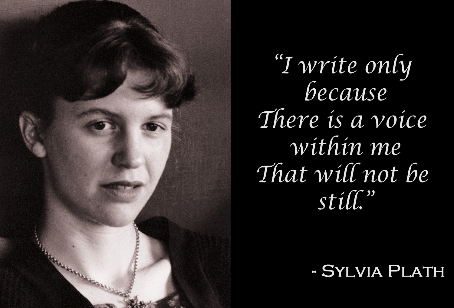 Sylvia Plath quote